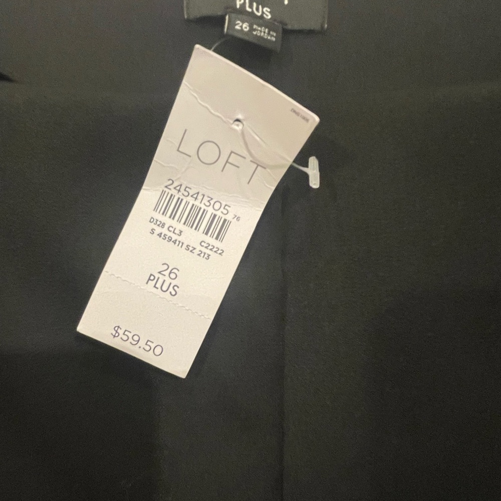 Black slacks plus size